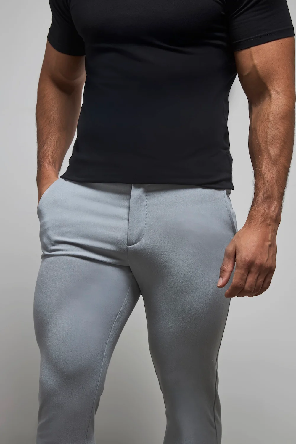 365 Trousers in Grey - Image 3