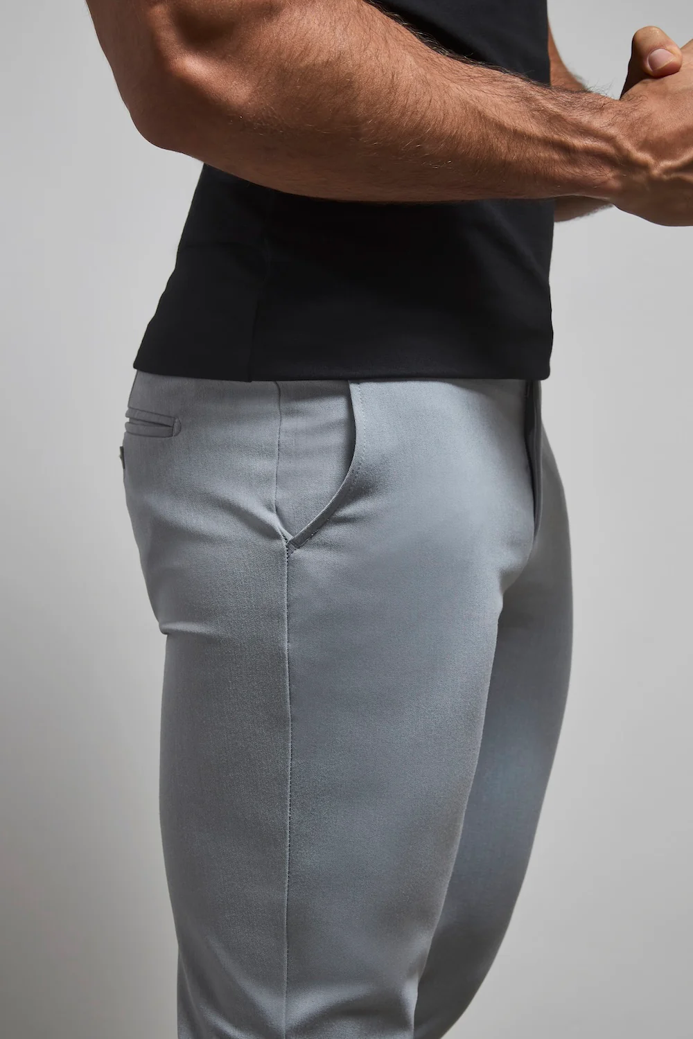 365 Trousers in Grey - Image 4
