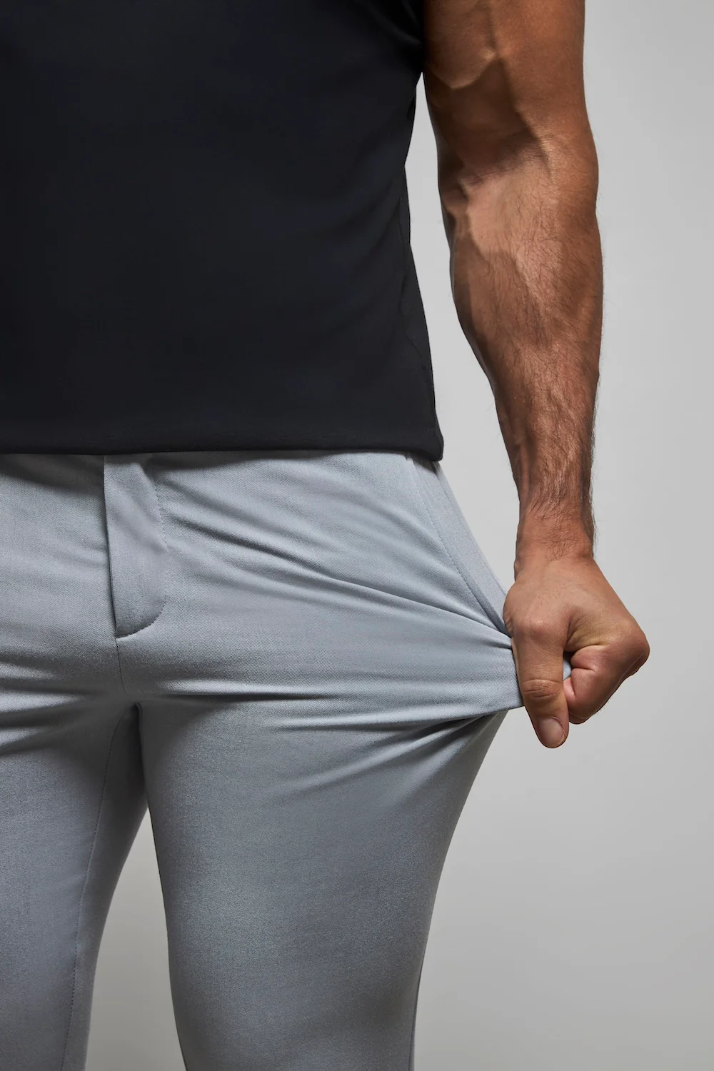 365 Trousers in Grey - Image 8
