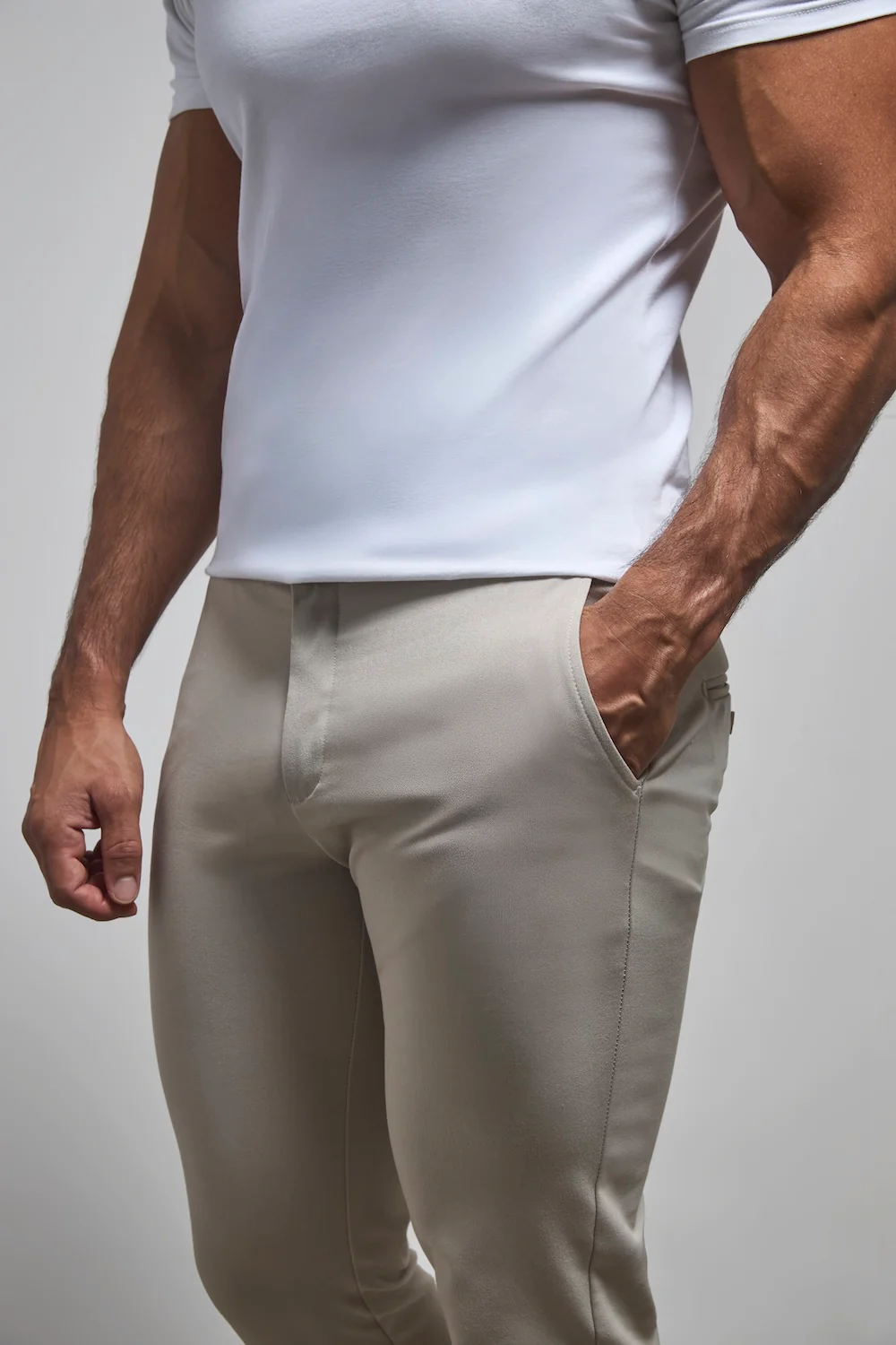 365 Trousers in Sand - Image 4