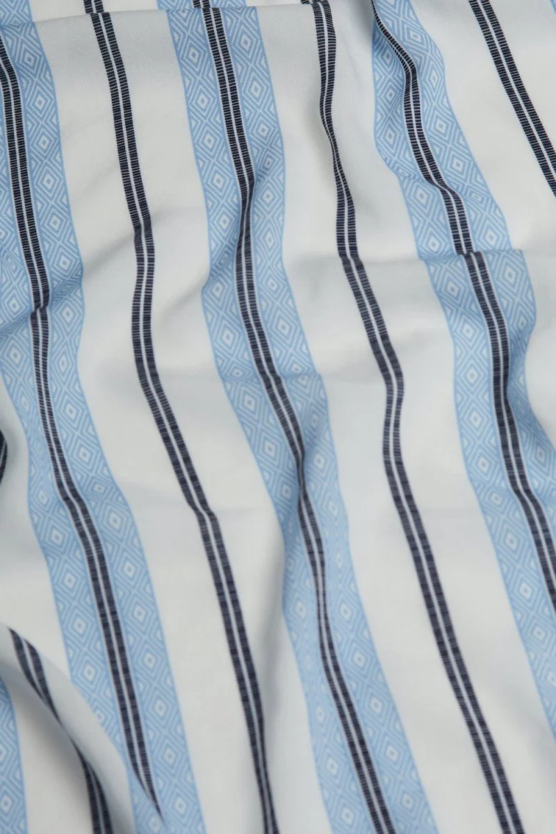 Aztec Stripe Print Shirt - Image 5