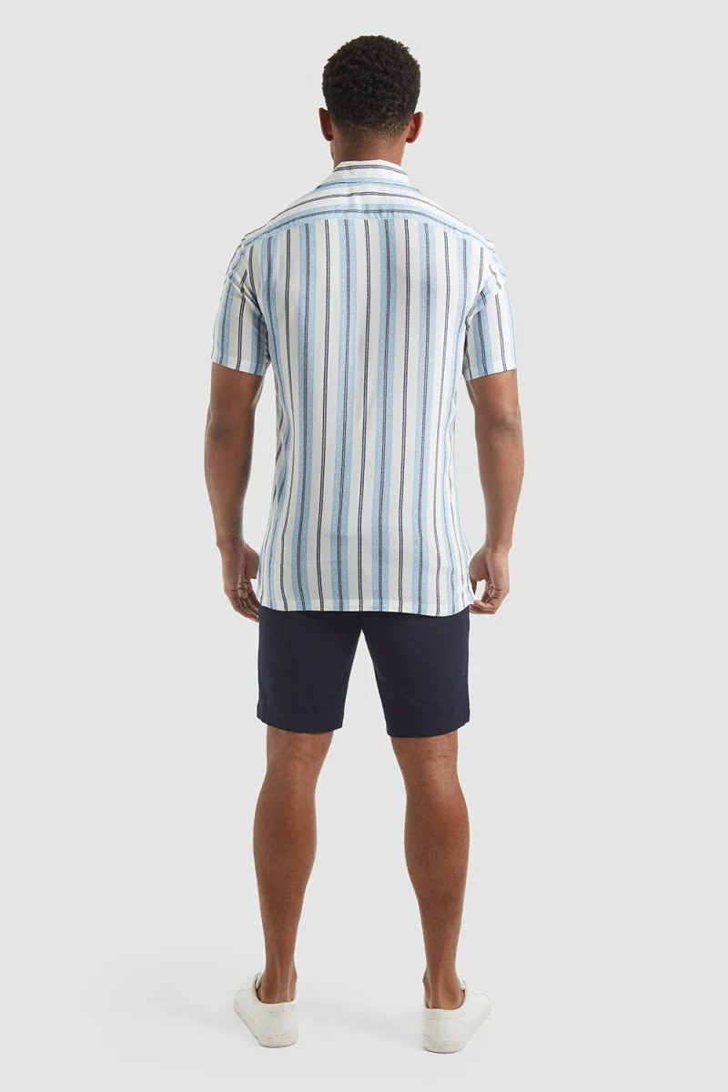 Aztec Stripe Print Shirt - Image 7