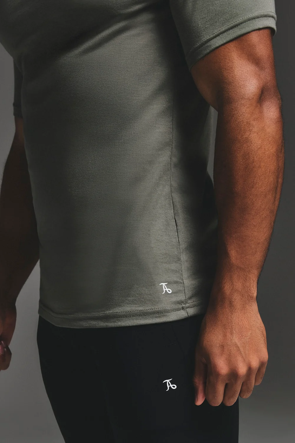 Essential Training Top in Khaki - Image 7