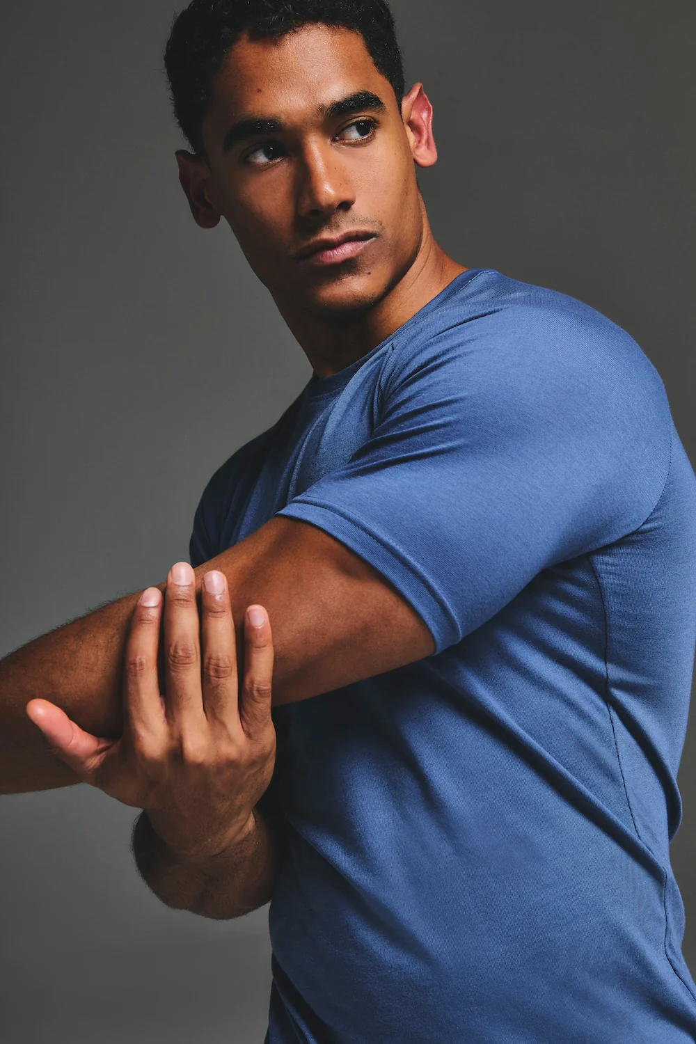 Essential Training Top in Slate Blue - Image 6