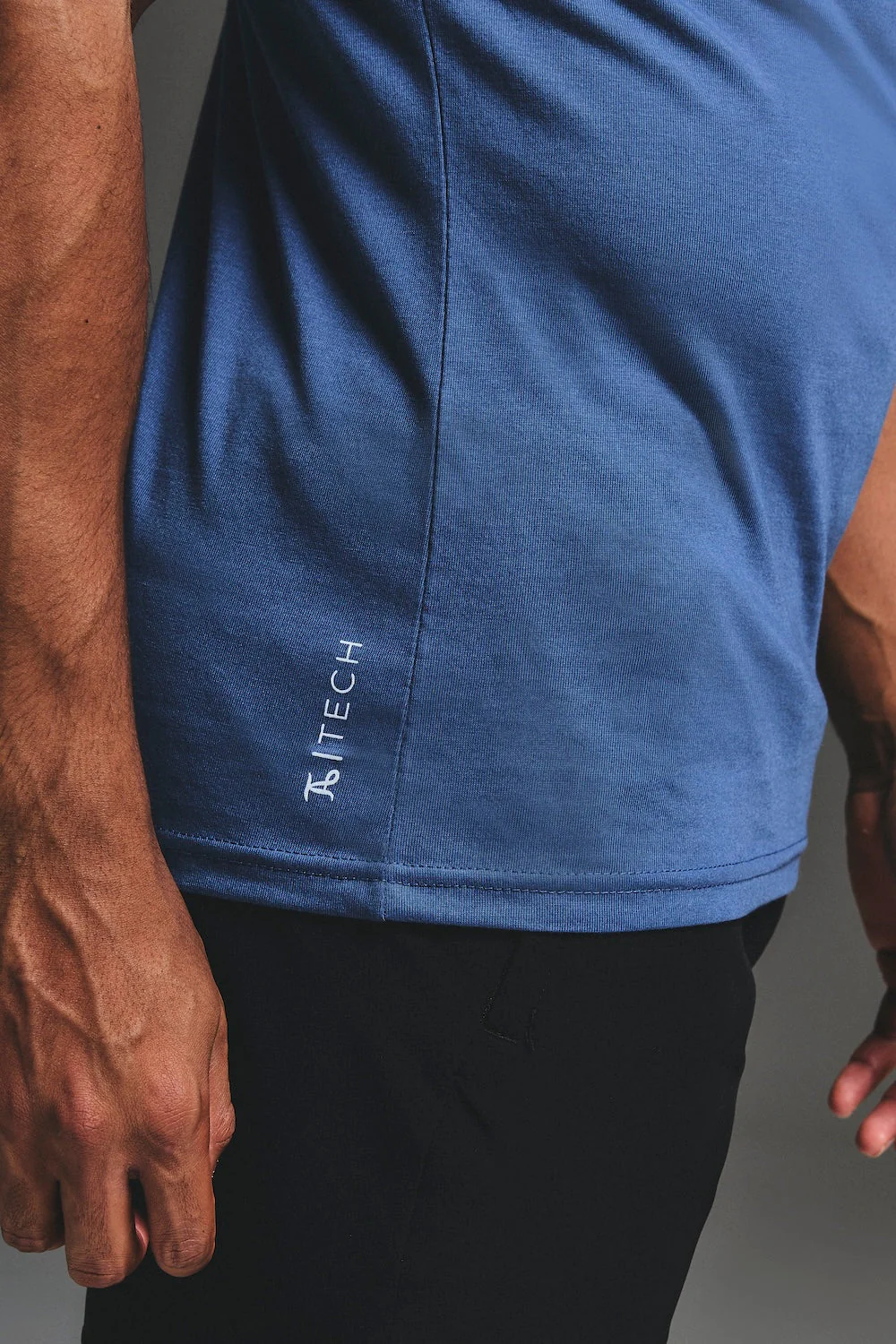 Essential Training Top in Slate Blue - Image 8