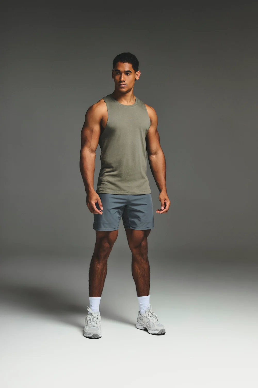 Essential Training Vest in Khaki - Image 3