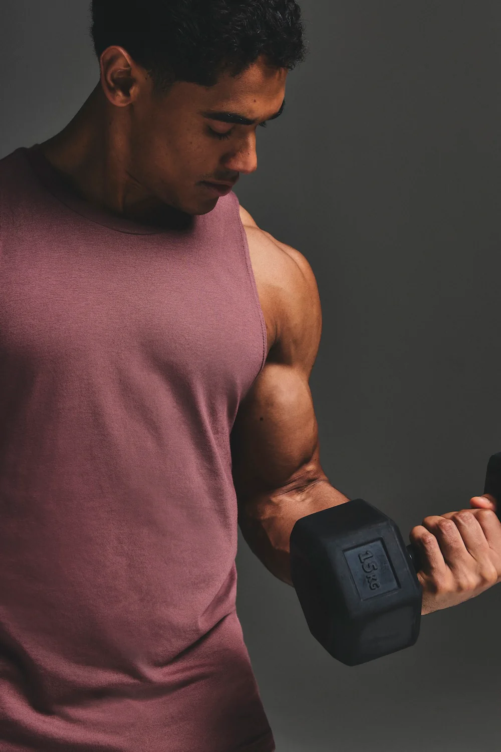 Essential Training Vest in Wood Rose