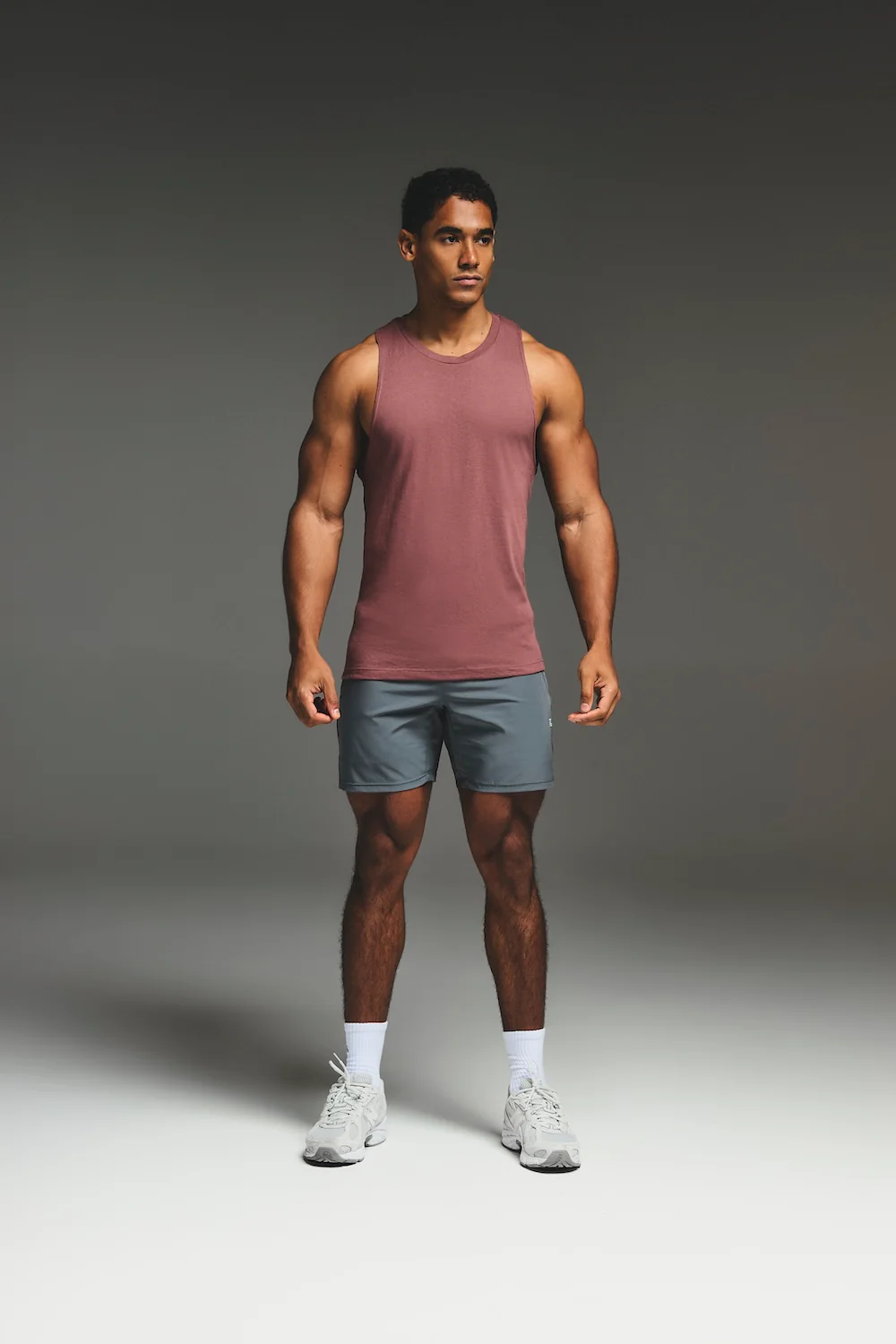 Essential Training Vest in Wood Rose - Image 2