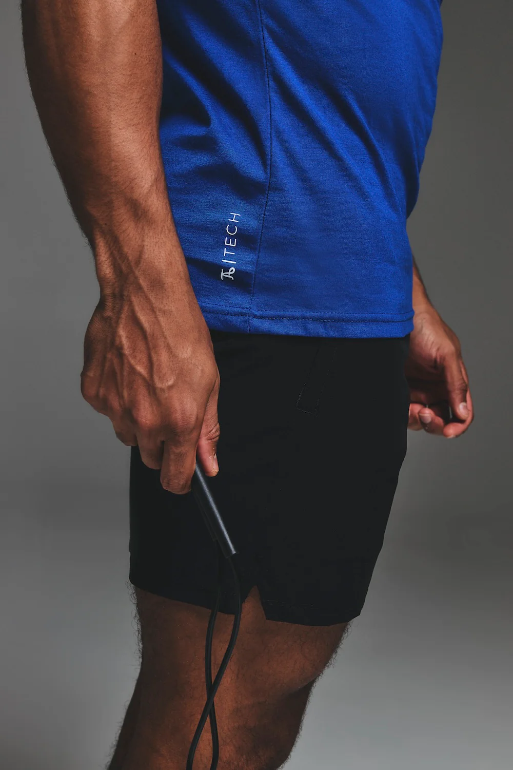 Essential Training Top in Cobalt Blue - Image 6