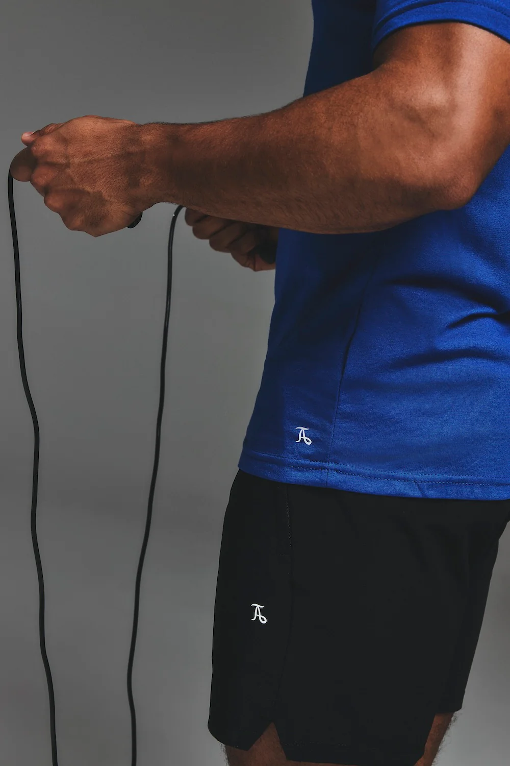 Essential Training Top in Cobalt Blue - Image 8