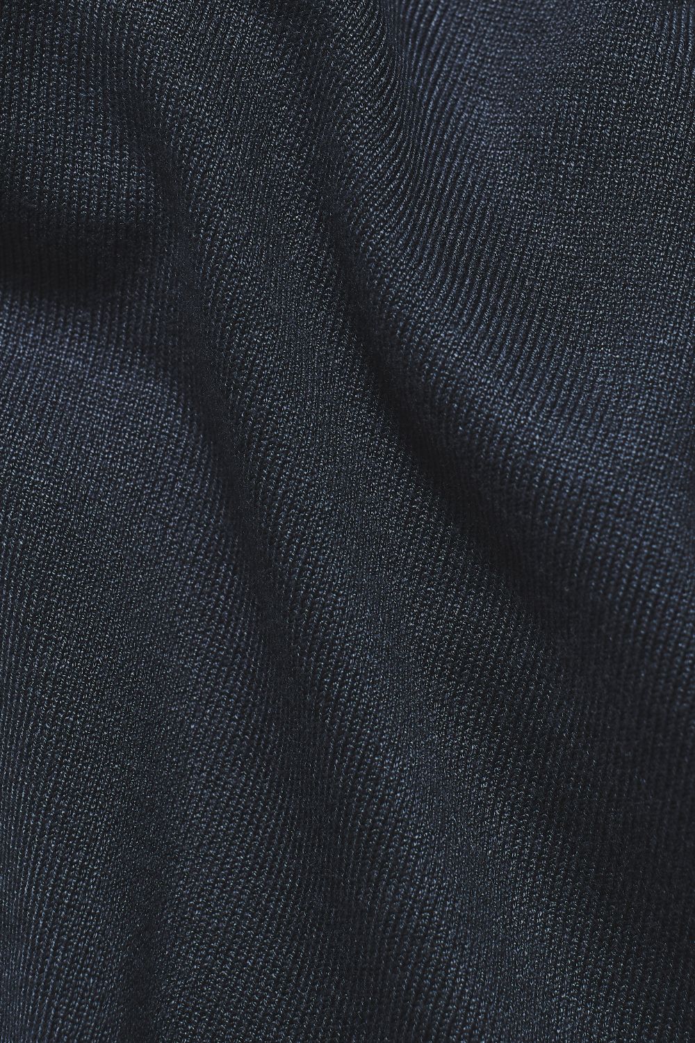 Contrast Tipped Knitted T-Shirt in Steel Blue and Grey - Image 7