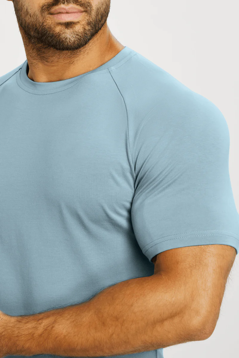 Muscle Fit Blue & White 5-Pack - Image 3