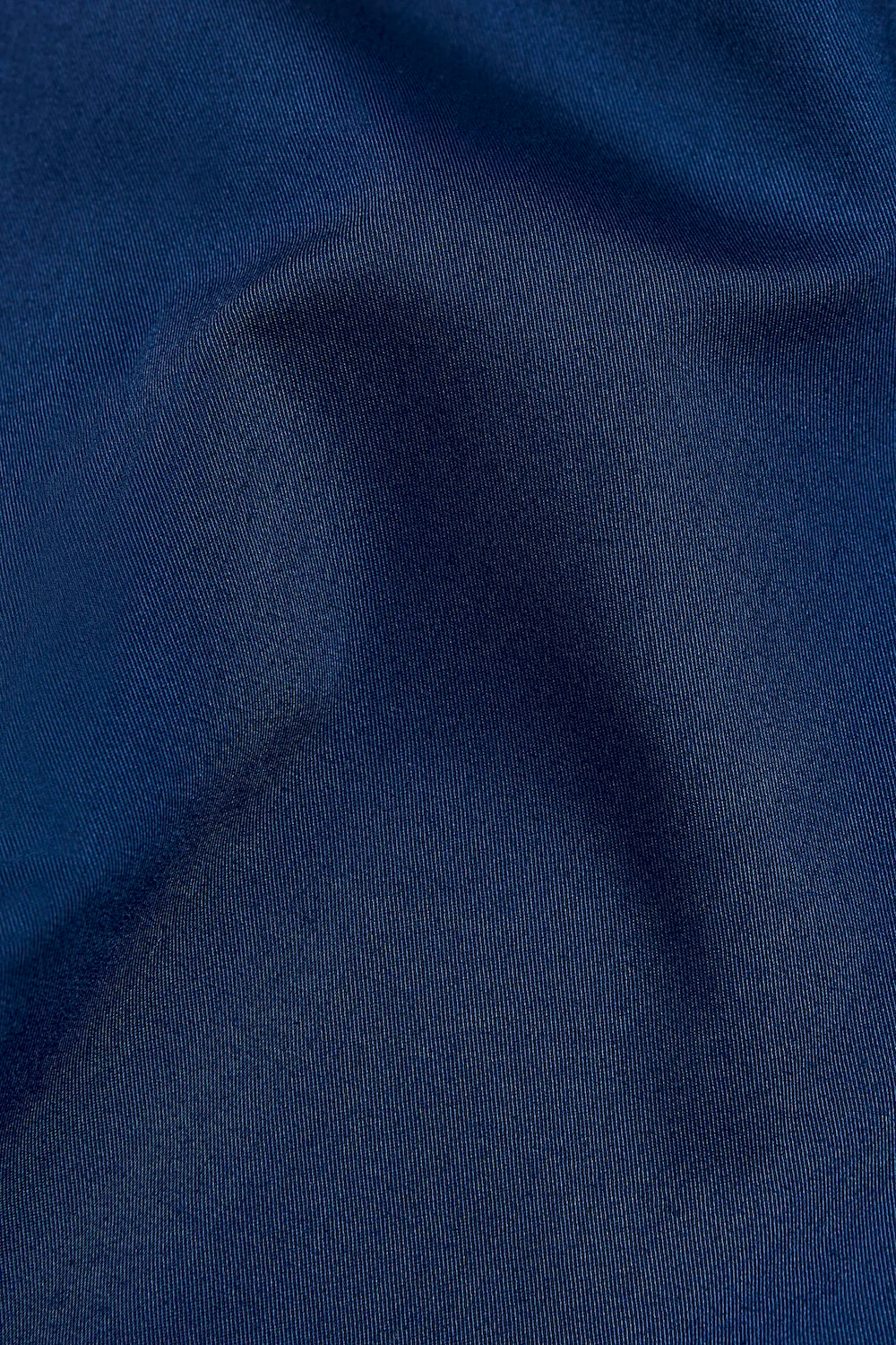 Muscle Fit Dress Shirt in Navy - Image 8