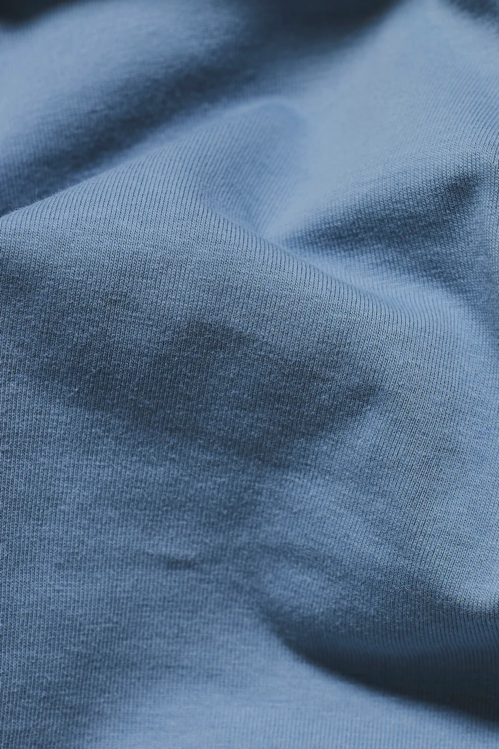 Essential Jersey Buttonless Polo Shirt in Airforce - Image 7