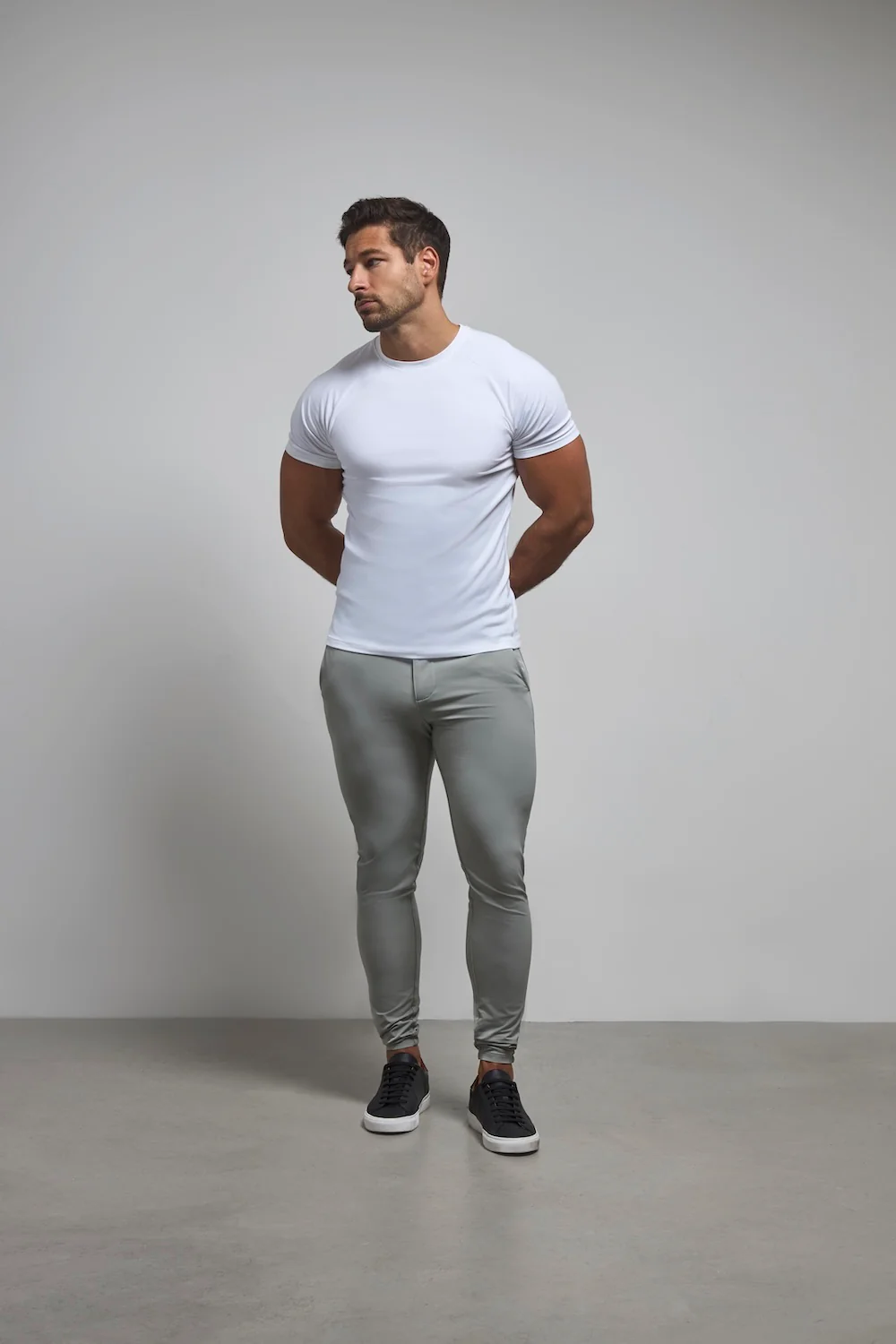 Everyday Tech Trousers in Soft Grey - Image 7