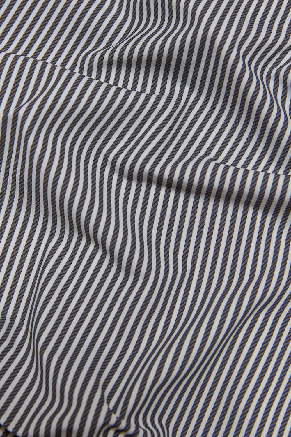 Striped Stretch Formal Shirt in Grey - Image 8