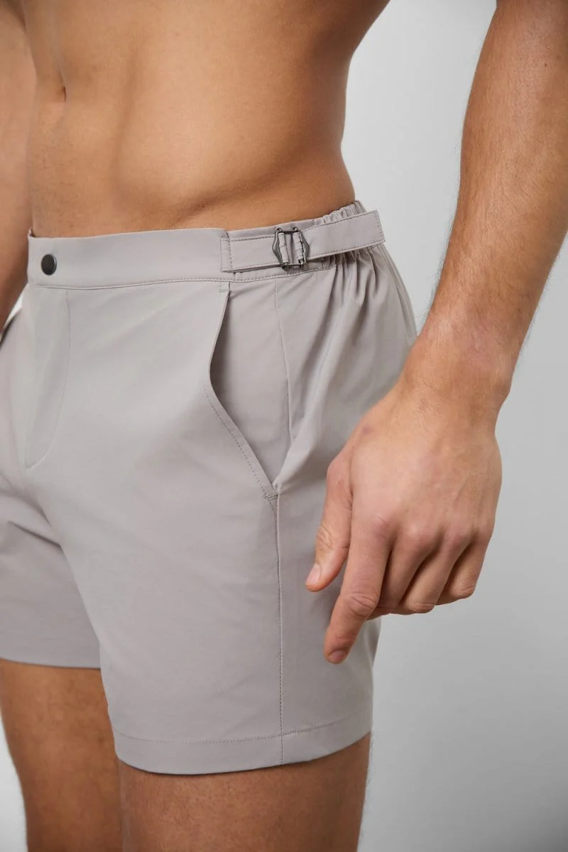 Hybrid Swim Short in Dark Putty - Image 3