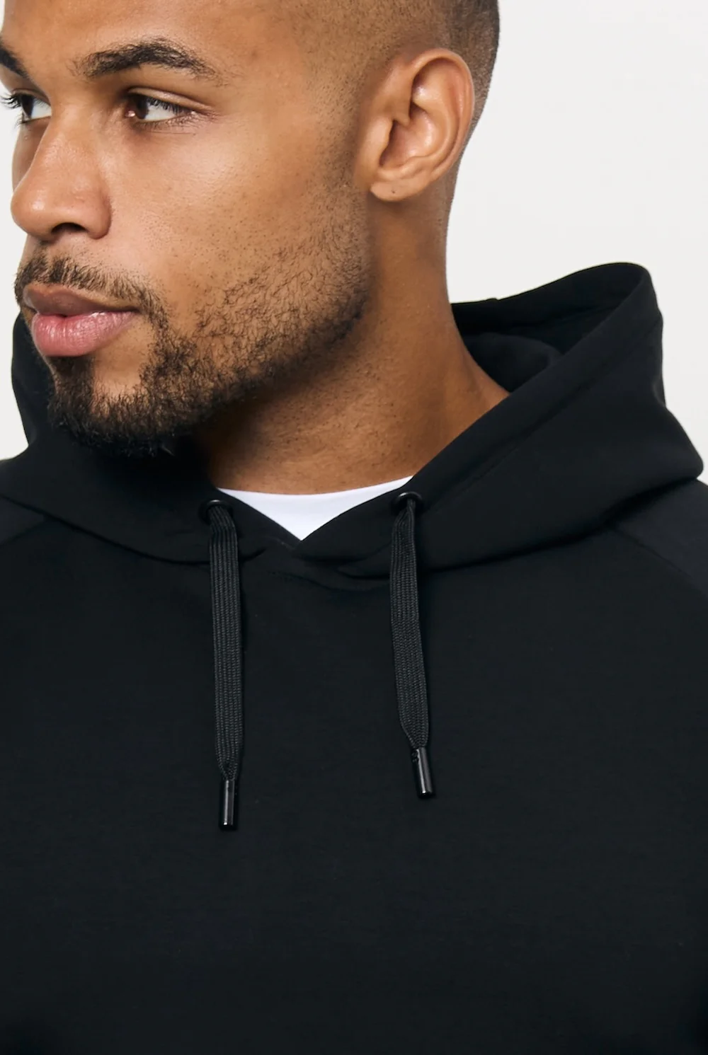 Interlock Hoodie Sweat in Black - Image 3
