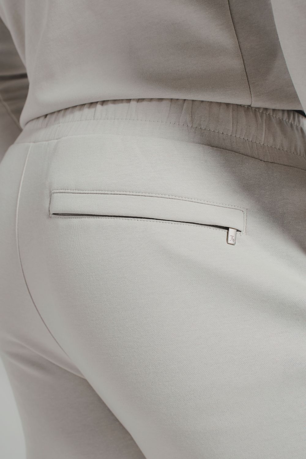 Interlock Sweat Joggers in Alabaster - Image 5
