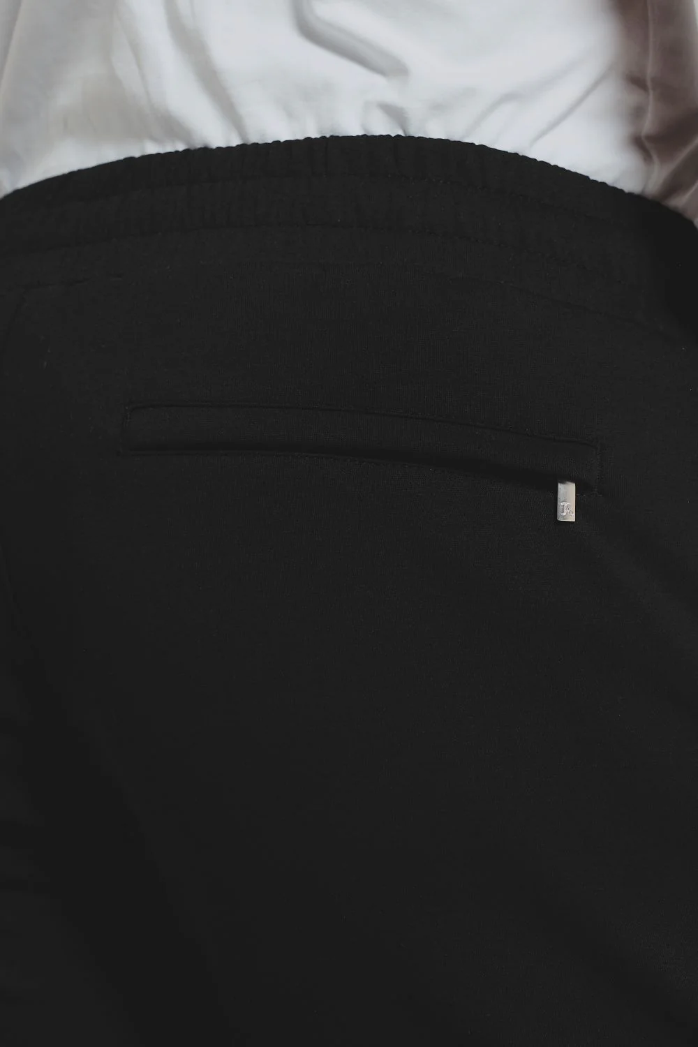 Interlock Sweat Shorts in Black - Image 5