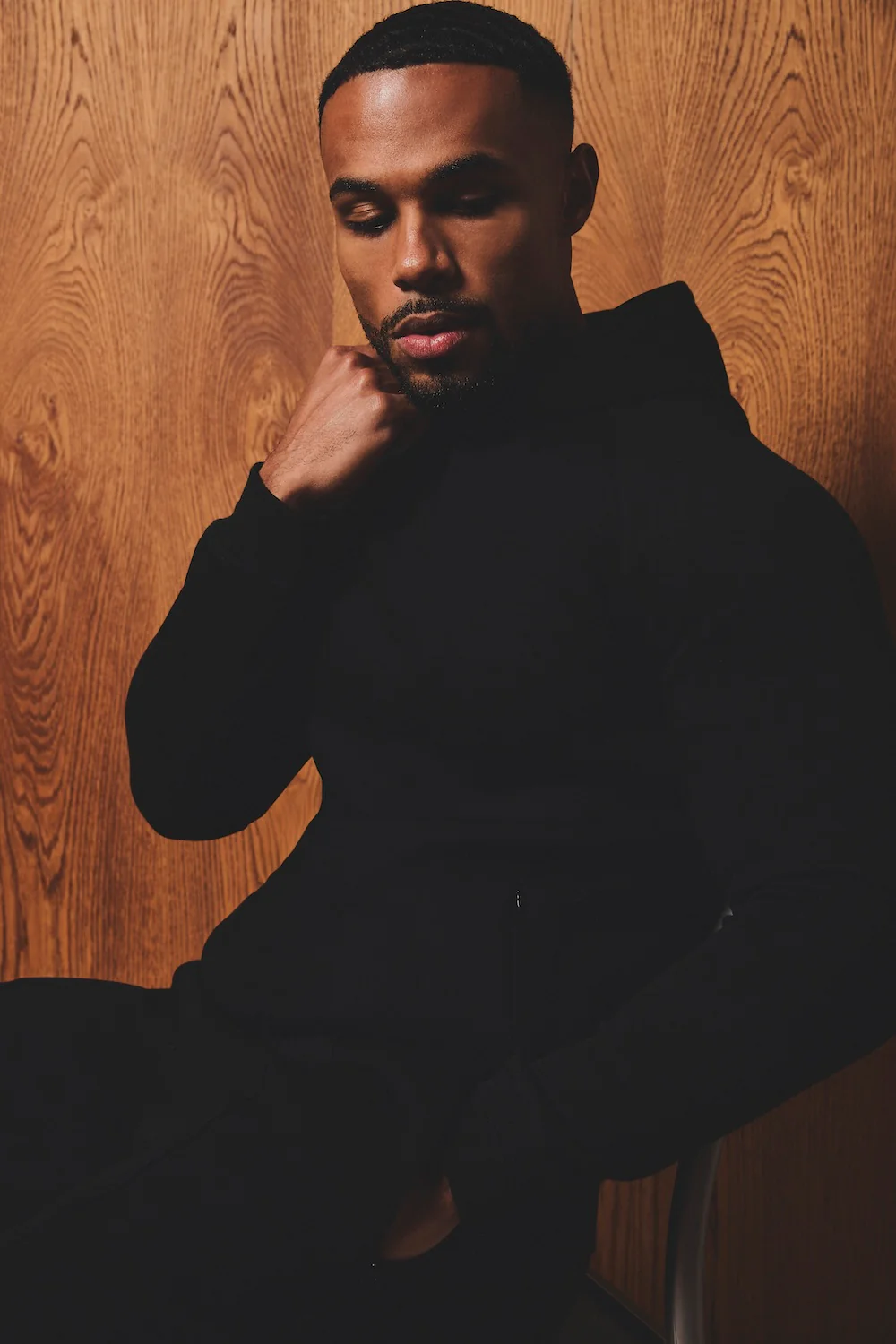 Luxe Sweat Hoodie in Black - Image 10