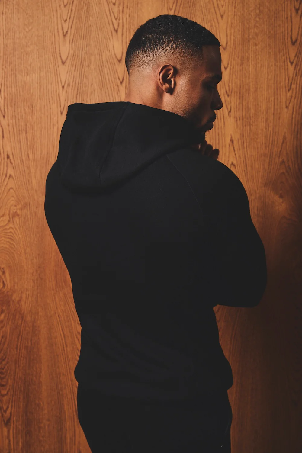 Luxe Sweat Hoodie in Black - Image 7