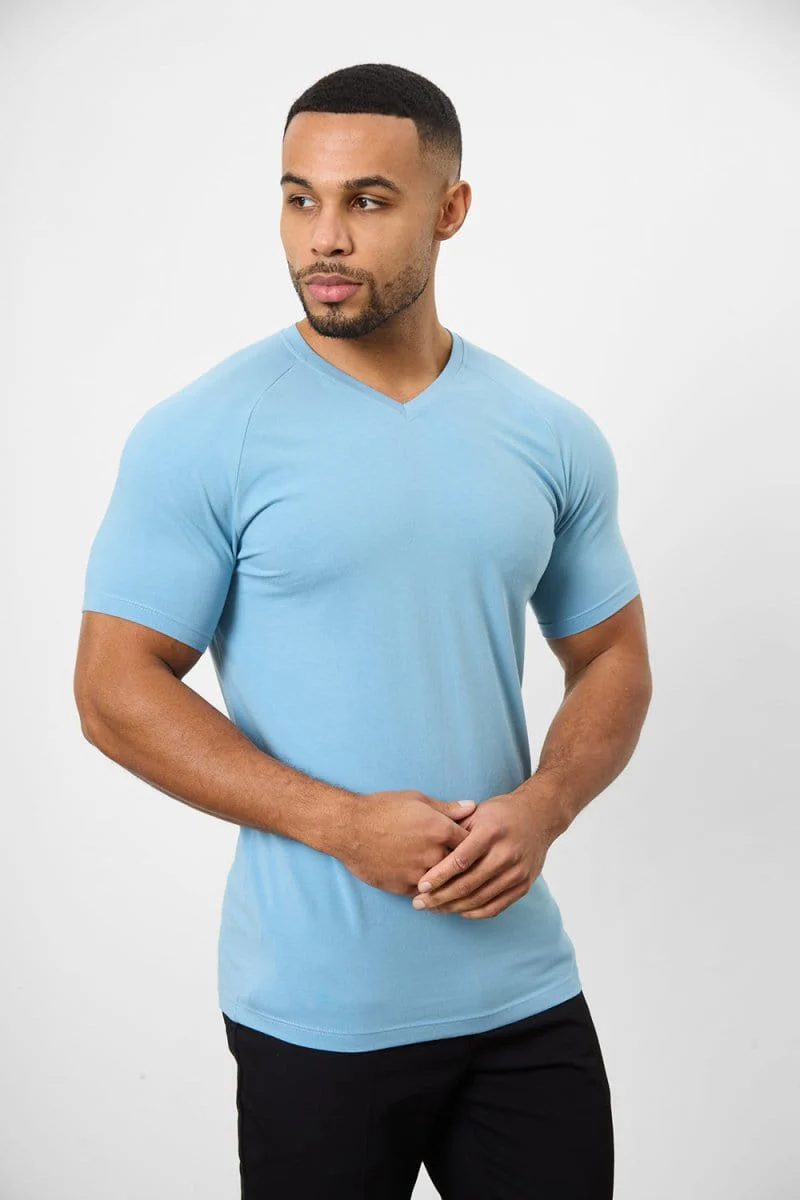 Muscle Fit Summer Essential V-Neck 5-Pack - Image 5