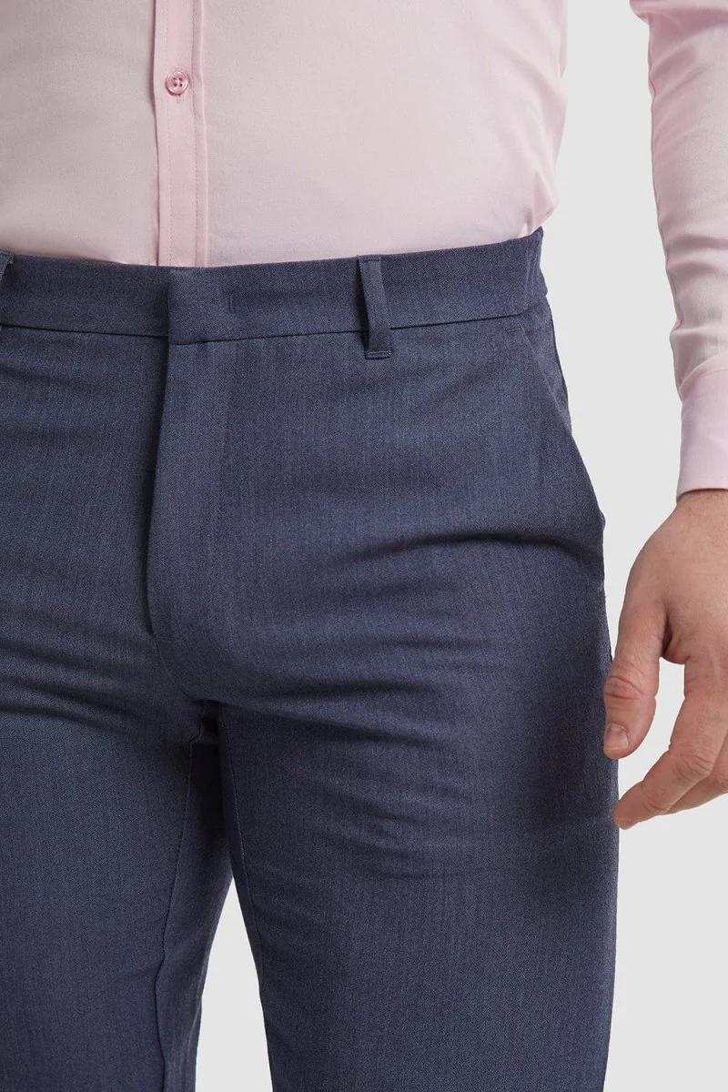 Muscle Fit Essential Trousers 2.0 in Chambray - Image 3