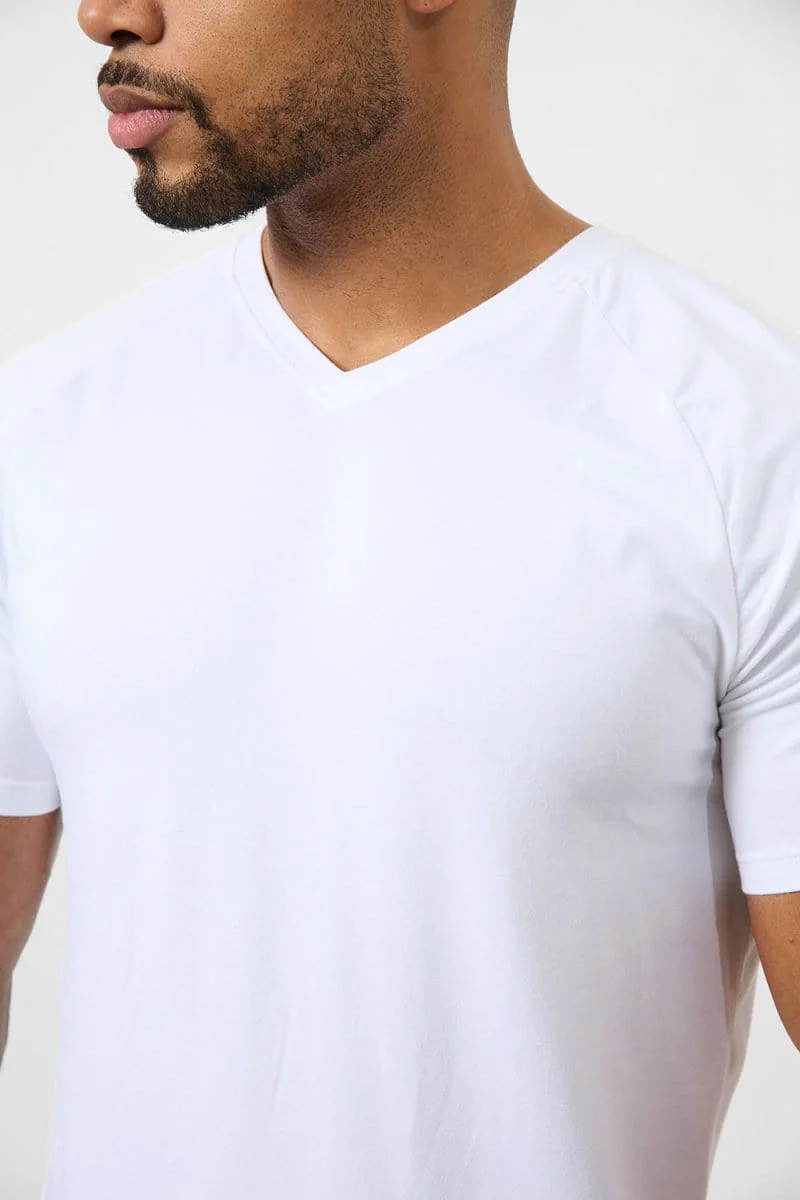 Muscle Fit Foundation V-Neck 5-Pack - Image 5