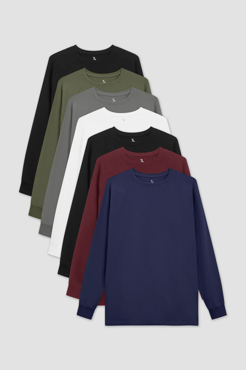 Muscle Fit Long Sleeve Everywear 7-Pack - Image 11