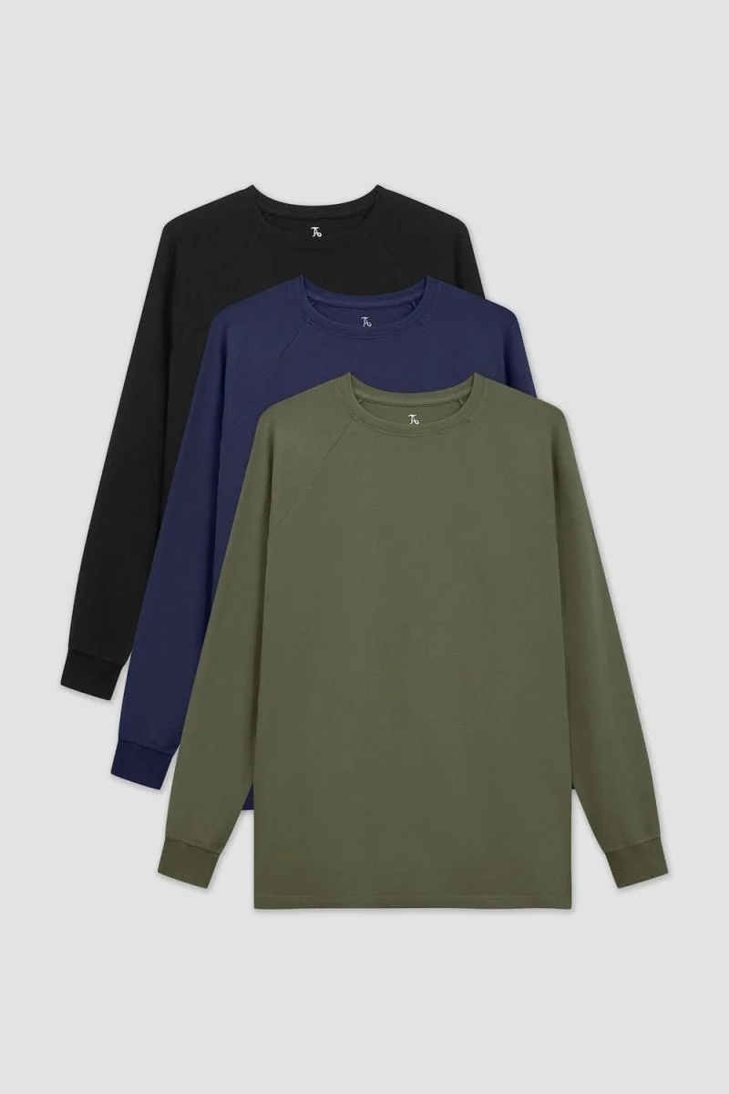 Muscle Fit Long Sleeve Veteran 3-Pack - Image 5