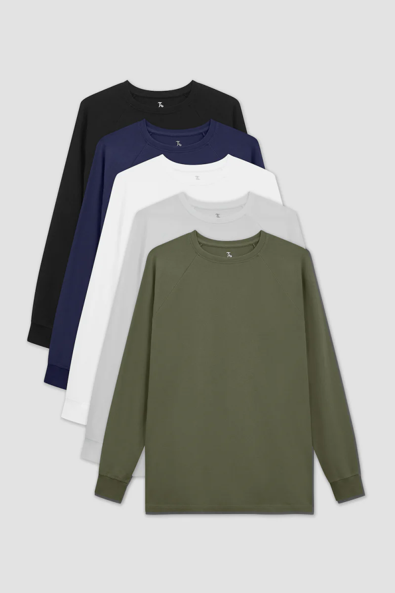 Muscle Fit Long Sleeve Veteran 5-Pack - Image 6