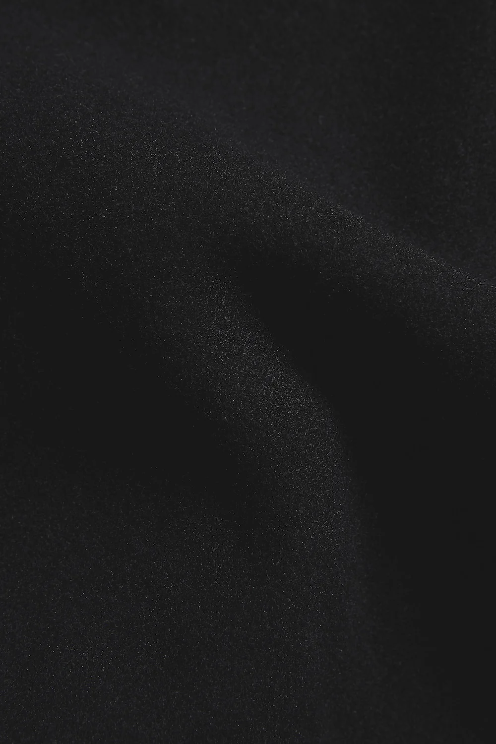 Single Breasted Overcoat in Black - Image 6