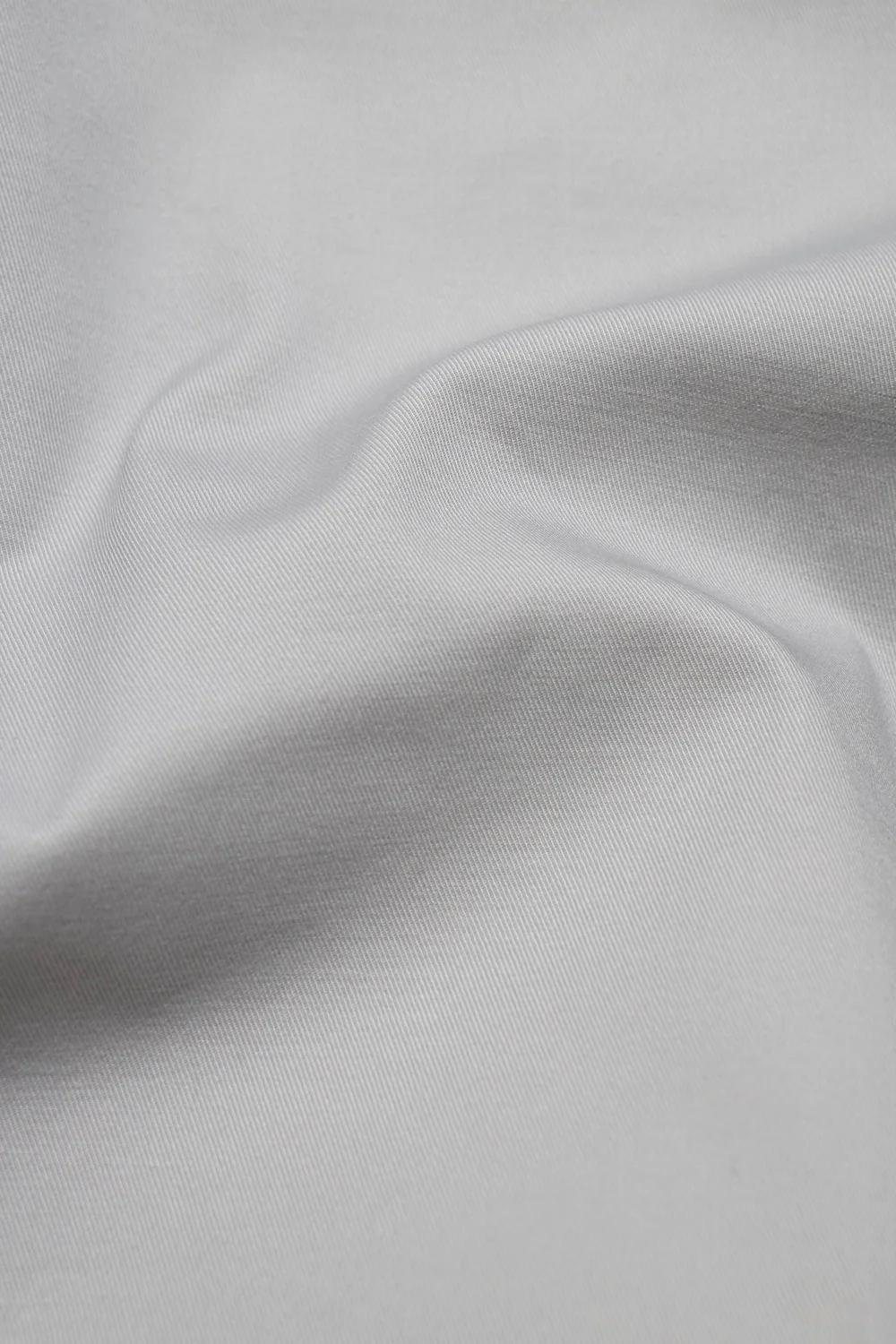 Smart Pleated Cotton Side Adjust Shorts in Pale Grey - Image 7