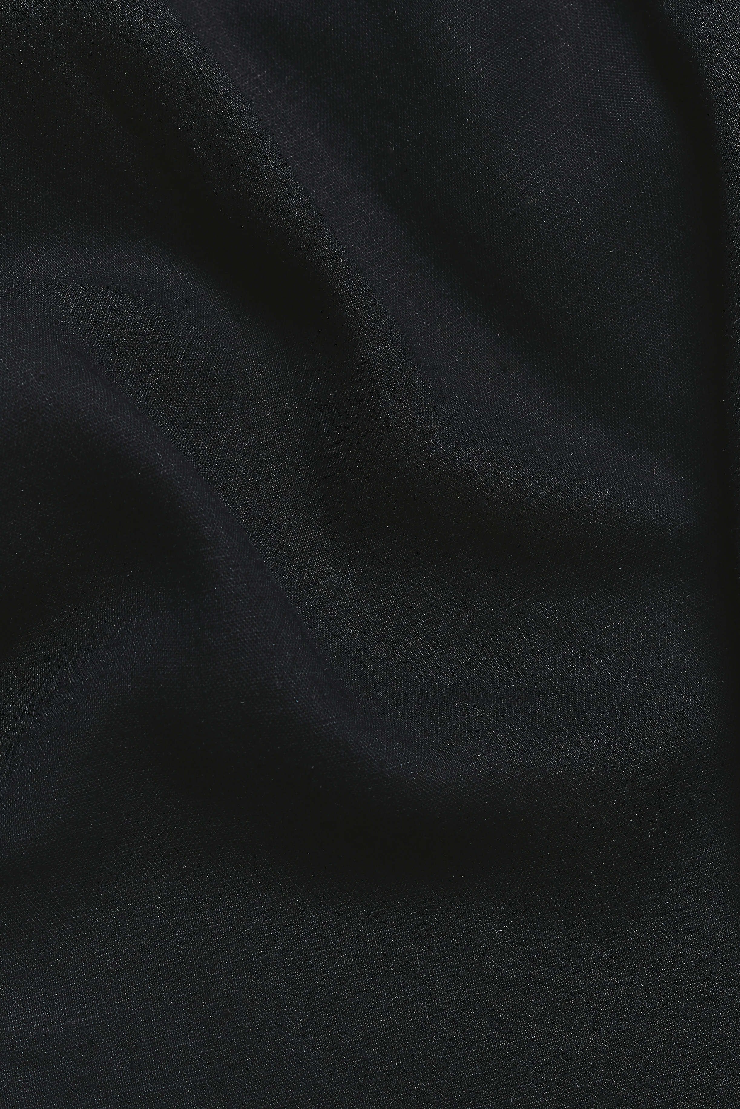Stretch Linen Blend Cuban Collar Shirt in Navy - Image 7