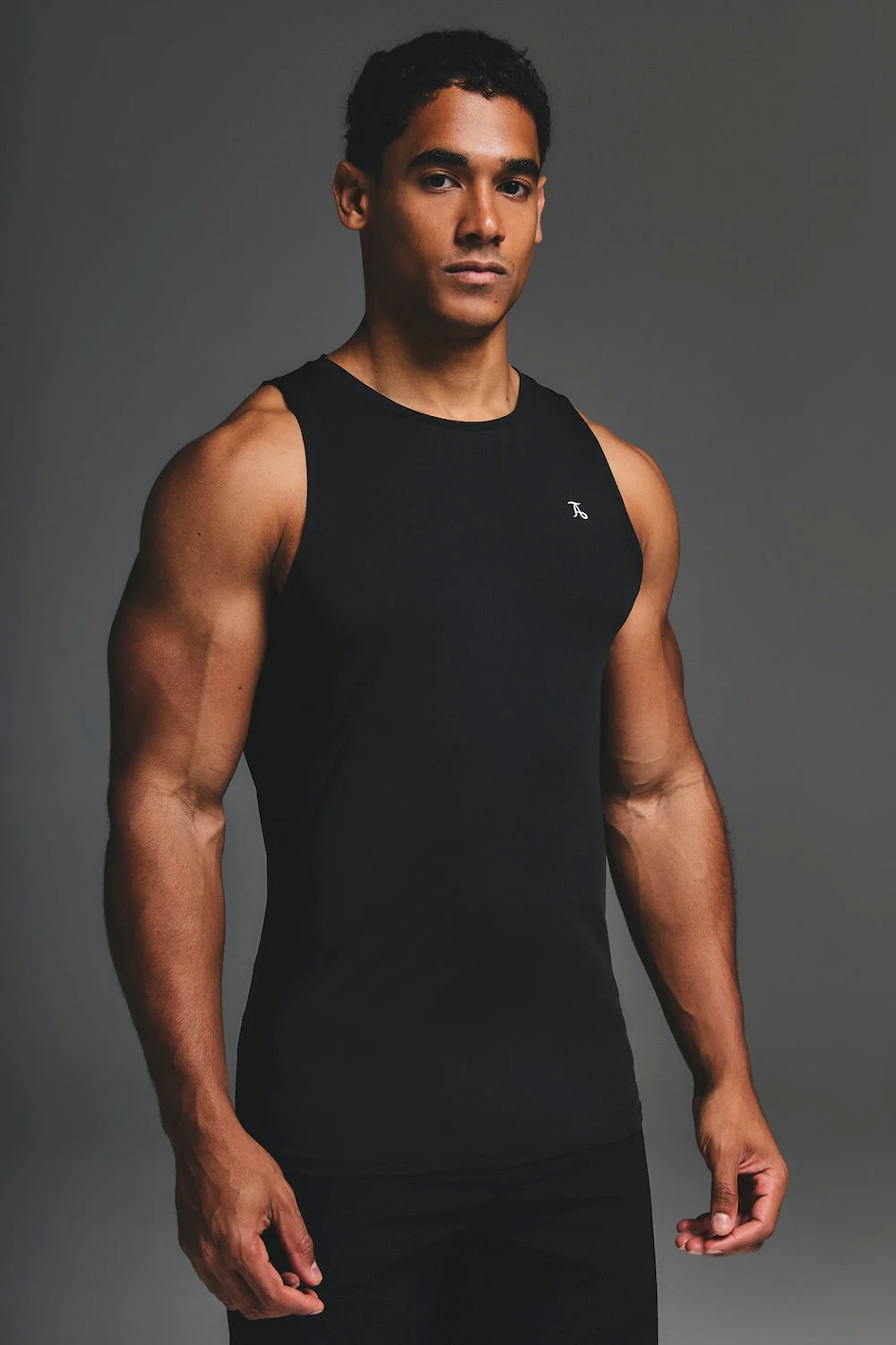Training Vest in Black - Image 2
