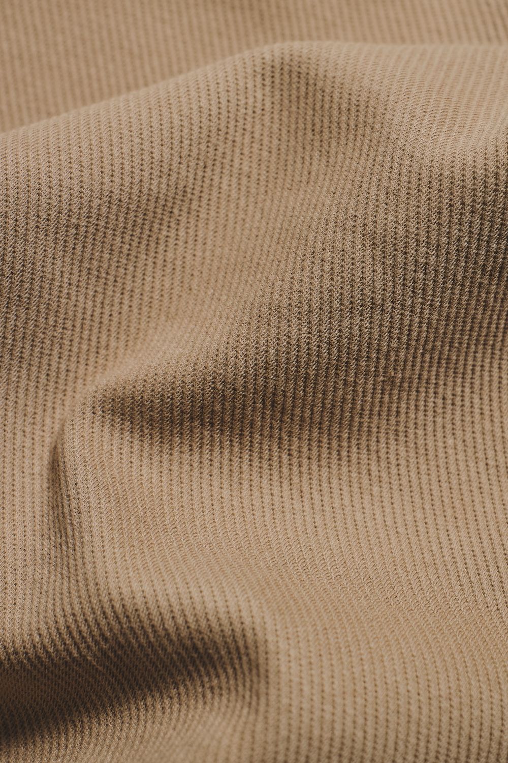 Twill Jersey Shacket in Dark Stone - Image 8