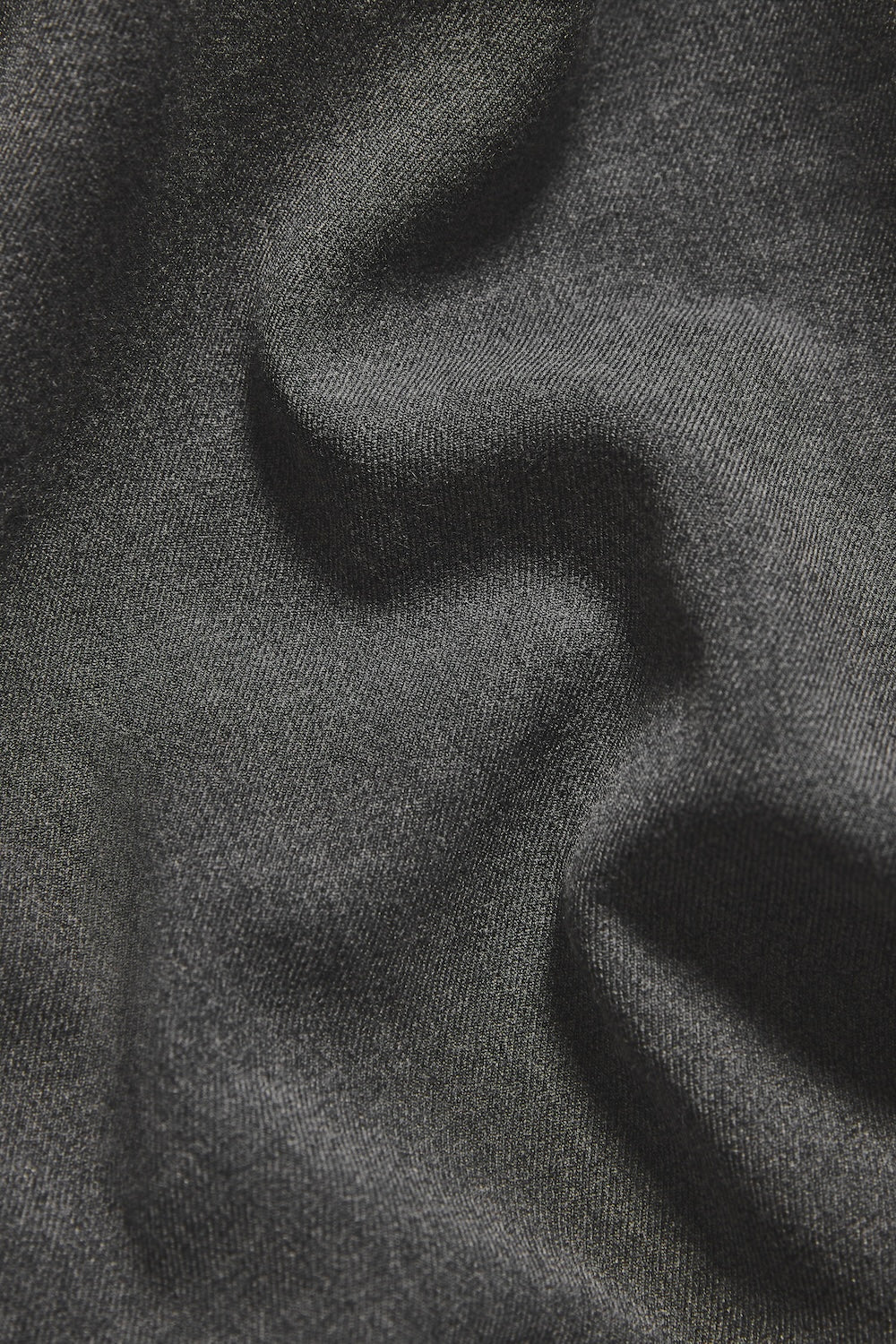 Woven Popper Overshirt in Grey Marl - Image 8